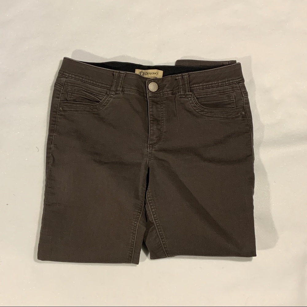 Democracy Brown Jeans Size 12